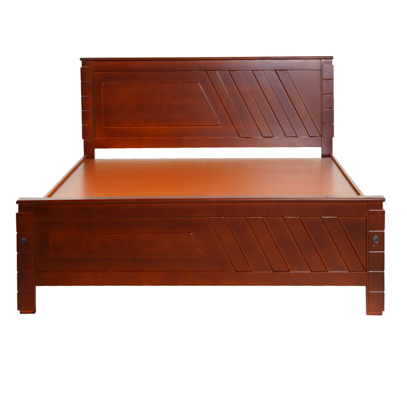 Settle Hackney Wooden Bed Queen Size - Honey Finish
