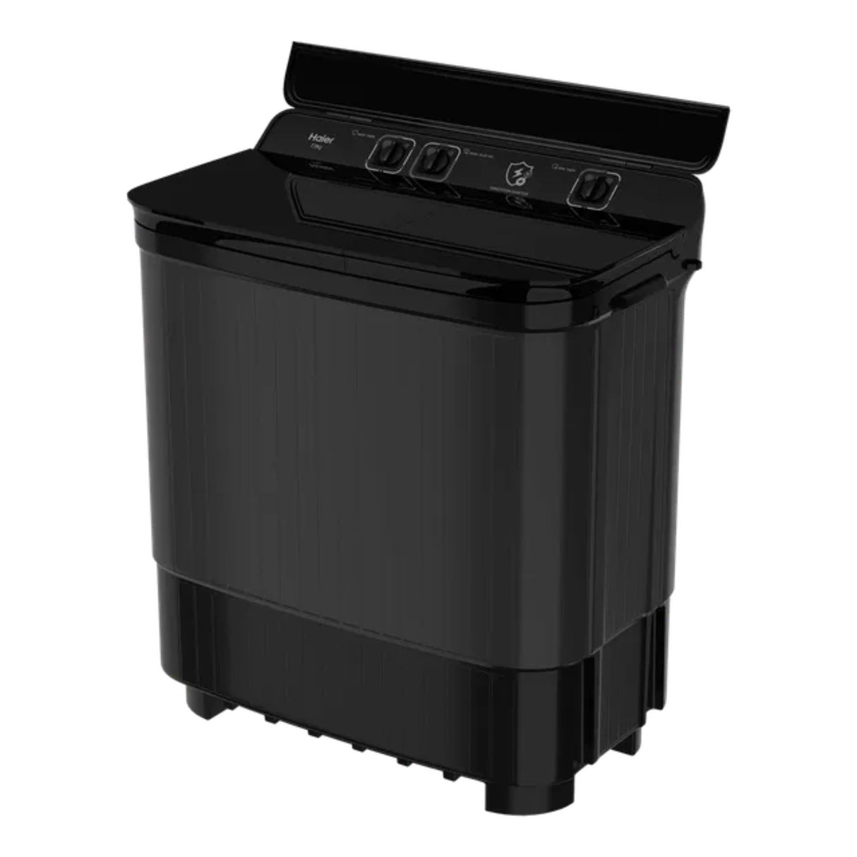 Haier Semi Automatic Washing Machine HTW140-178BK NOIDA SAWM 14 Kg - Black - Image 2 - Buy Online at Chera Home Junction Coimbatore