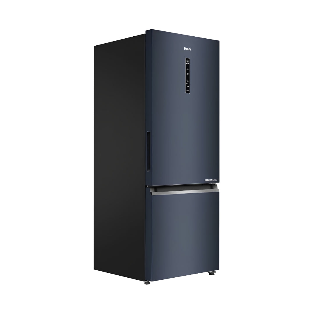 Haier HRB-4052BUSA-P Double Door Refrigerator 355 L - Ultra Marine Steel_Right View