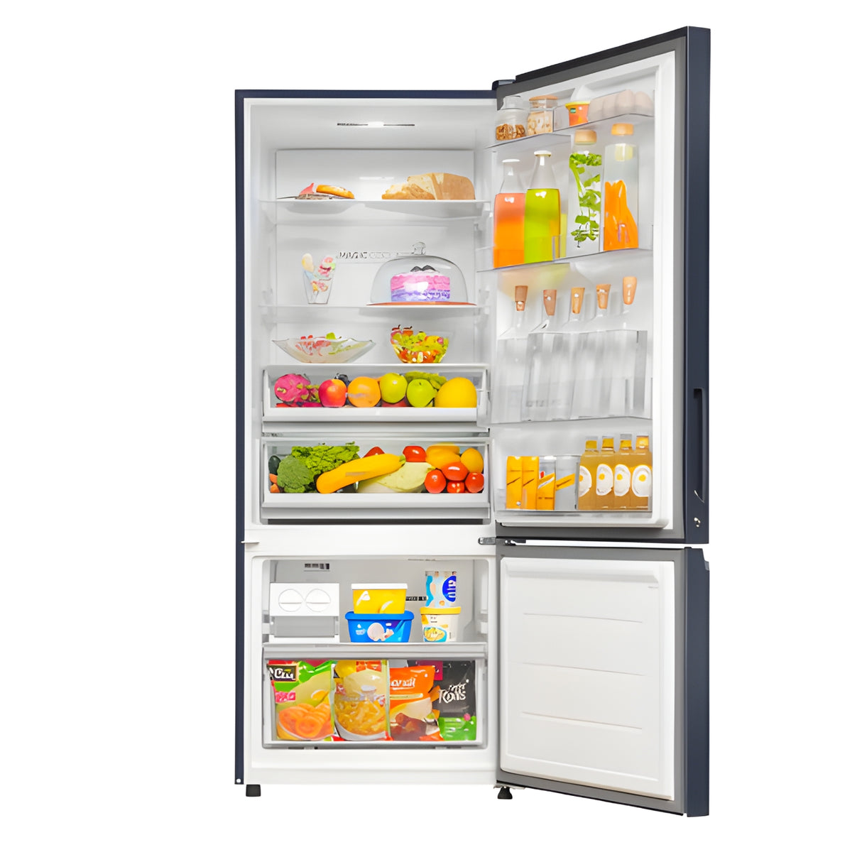 Haier HRB-4952BGK-P 445 L 2-Star Bottom-Mount Frost-Free Refrigerator – Graphite Black_7