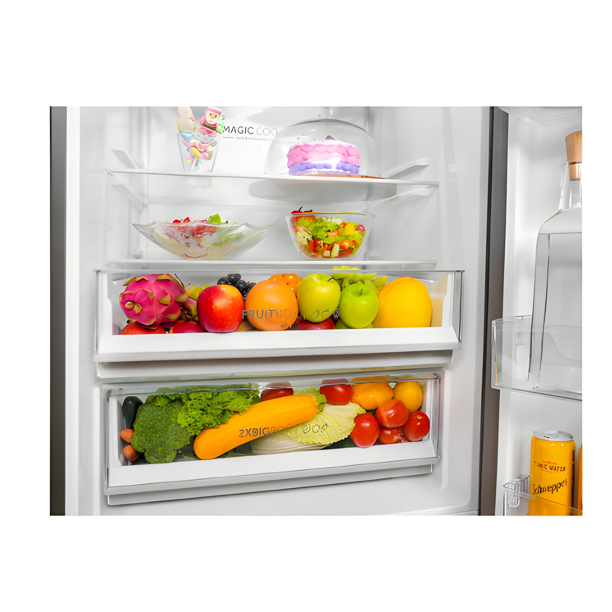 Haier HRB-4952BGK-P 445 L 2-Star Bottom-Mount Frost-Free Refrigerator – Graphite Black_8