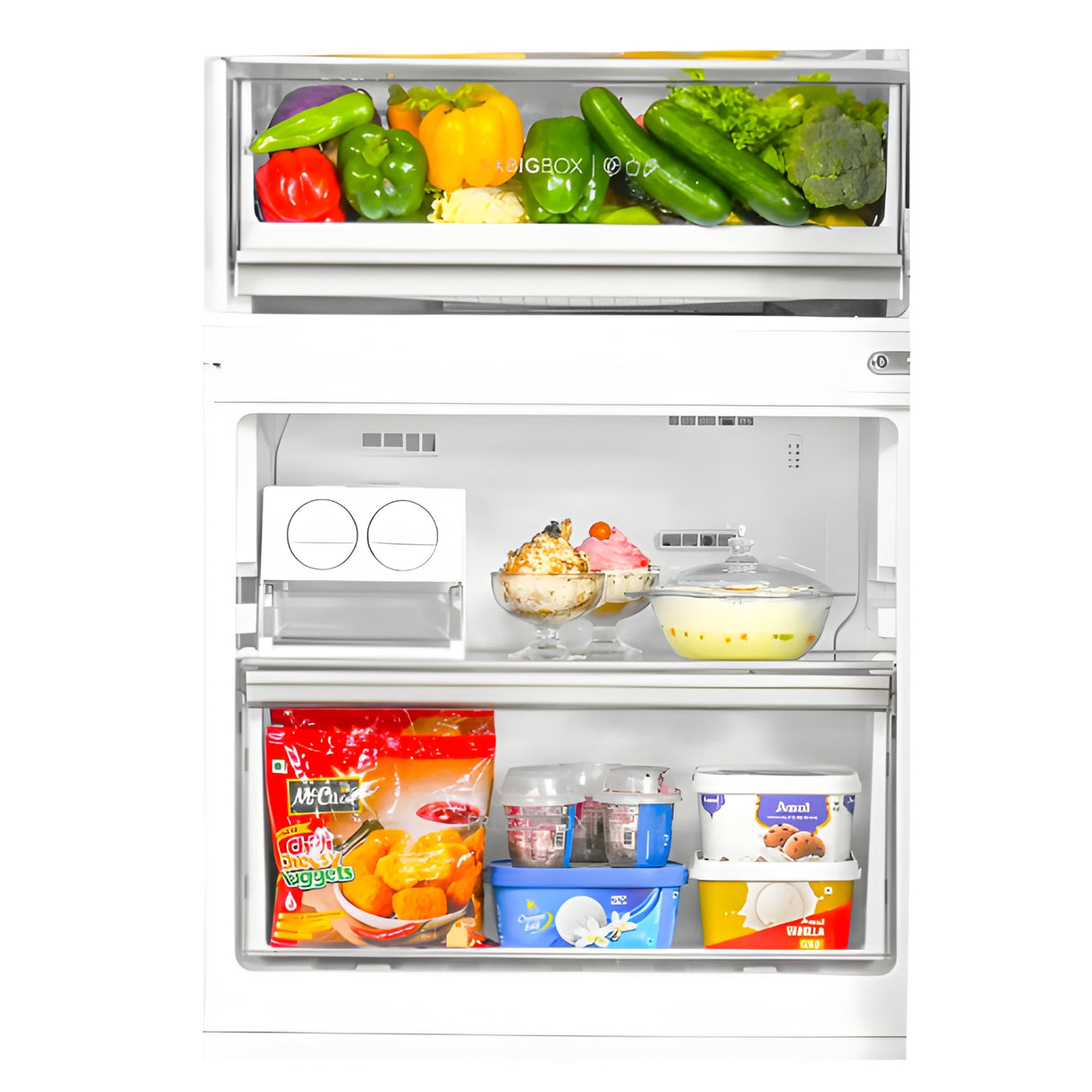 Haier HRB-4952BGK-P 445 L 2-Star Bottom-Mount Frost-Free Refrigerator – Graphite Black_9