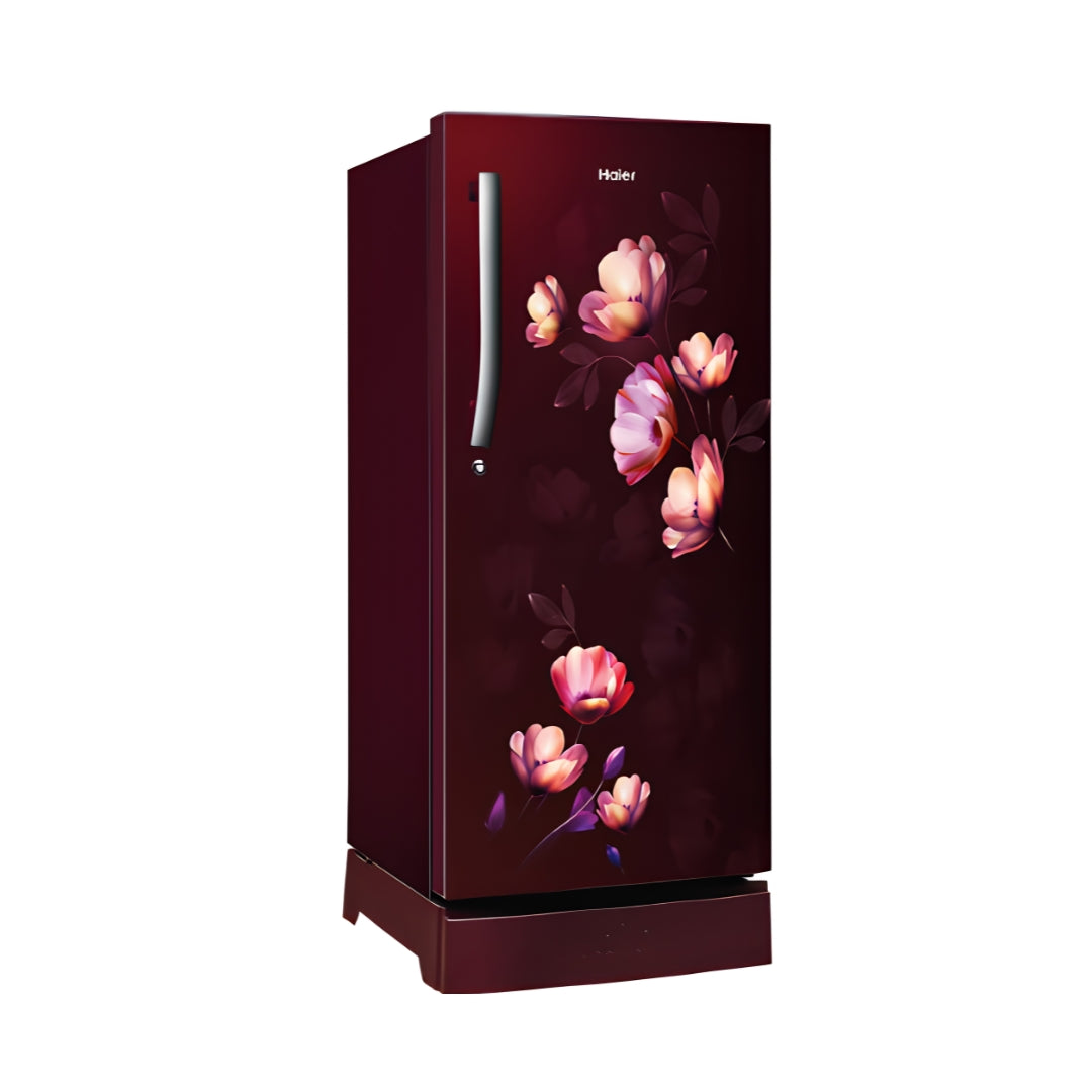 Haier HRD-2103PRIA-P 190L Direct Cool Single Door Refrigerator– Red Ivy_2