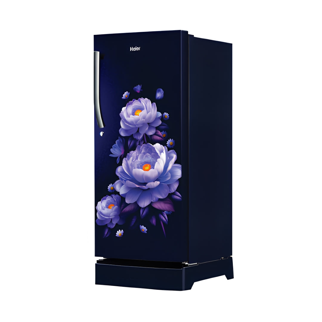 Haier HRD-2105PMBA-P 190L 5 Star Direct Cool Single Door Refrigerator– Marine Blossom_2