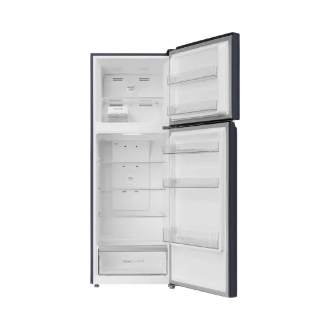Haier HRF-4082BLGKA-P Double Door Refrigerator 358 L - Graphite Black_Inside Full View