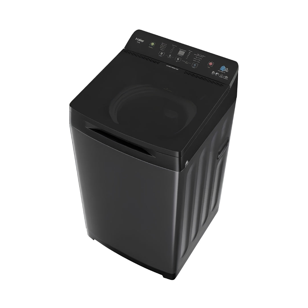 Haier HWM90-688S8 Fully Automatic Top Load Washing Machine 9 Kg - Black_Top View
