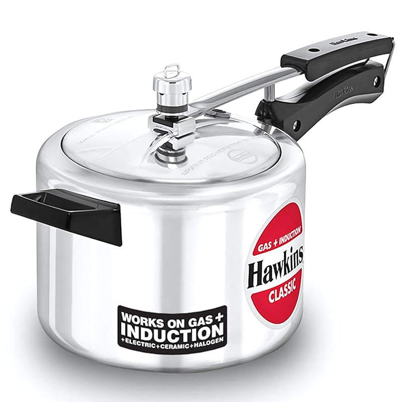 Hawkins Classic Aluminium Pressure Cooker 4L