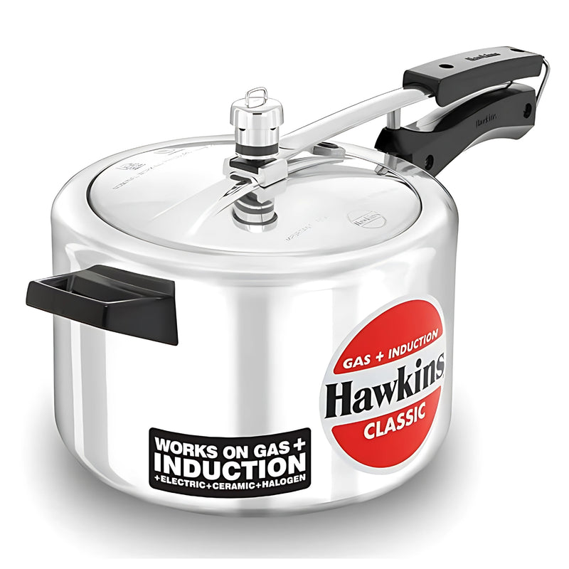 Hawkins Classic Aluminium Pressure Cooker 5L