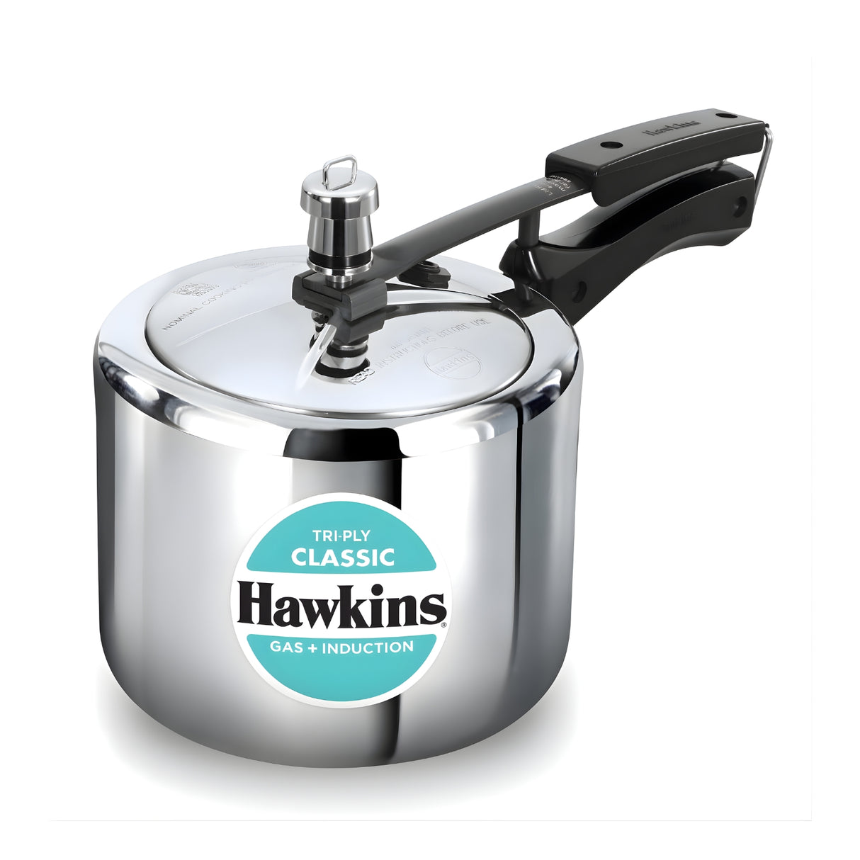 Hawkins Classic Tri-Ply Stainless Steel Tall Pressure Cooker (SSTCL3T) 3 L_1