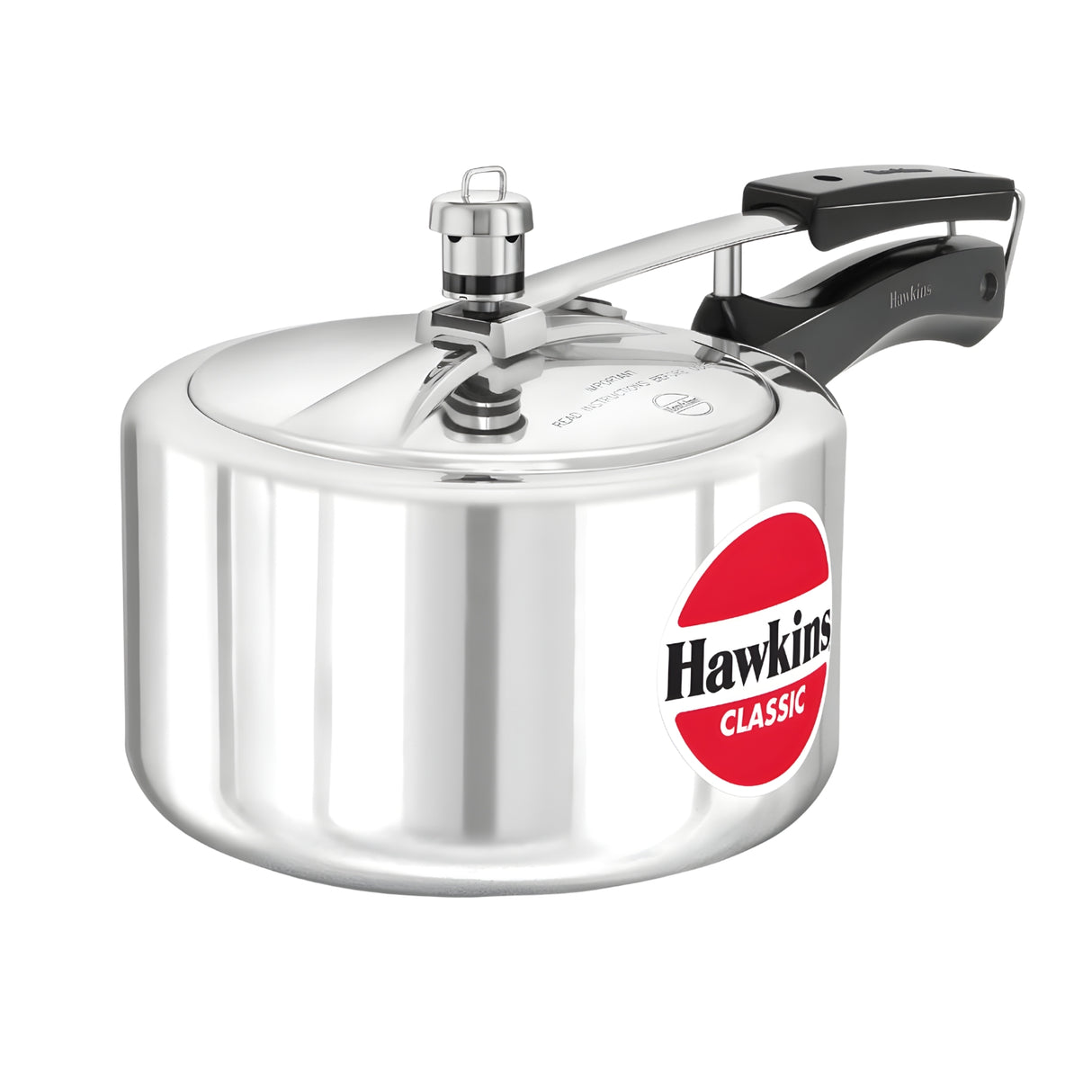 Hawkins Classic Wide Body Aluminium Pressure Cooker (CL3W) 3 L_1