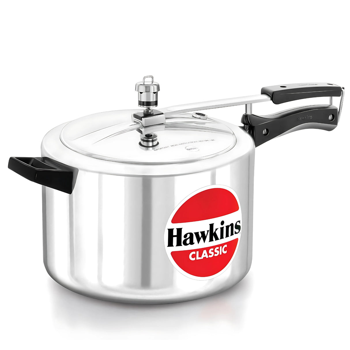 Hawkins Classic Wide Body Aluminium Pressure Cooker (CL8W) 8 L_1