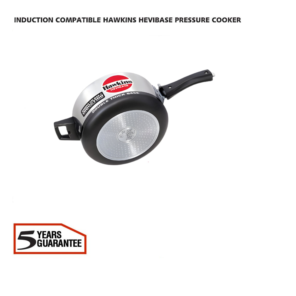 Hawkins Hevibase Aluminium Pressure Cooker (IH35) 3.5 L_3