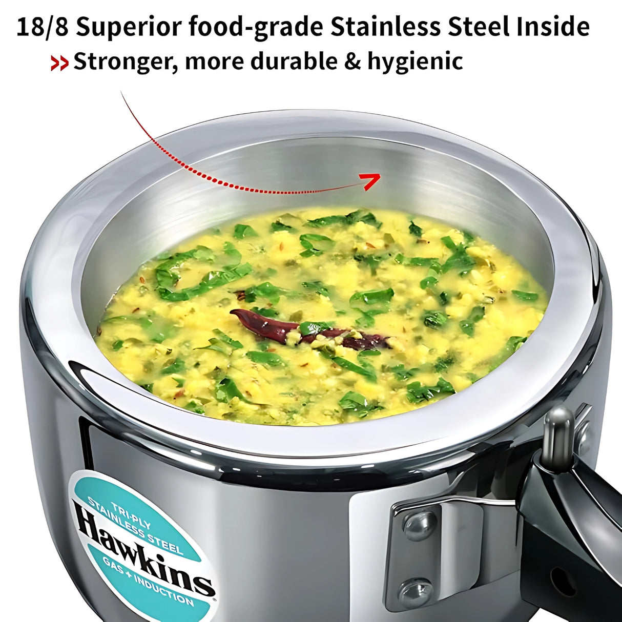 Hawkins Tri-Ply SS Pressure Cooker (HSST15) 1.5 L_4