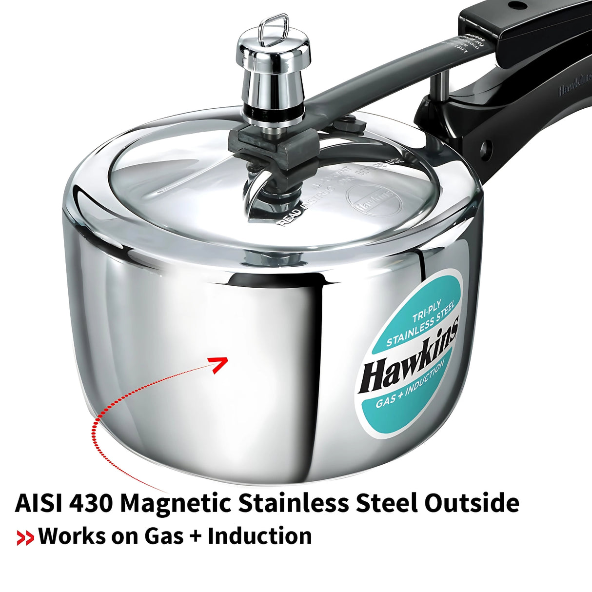 Hawkins Tri-Ply SS Pressure Cooker (HSST15) 1.5 L_6