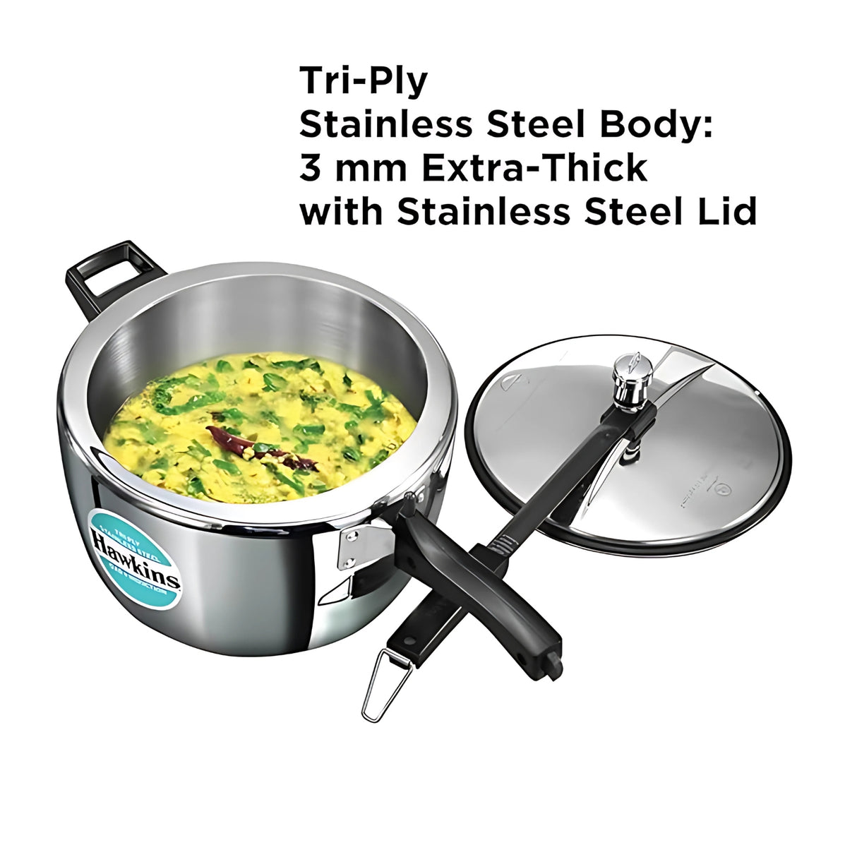 Hawkins Tri-Ply SS Pressure Cooker (HSST7W) 7 L_2