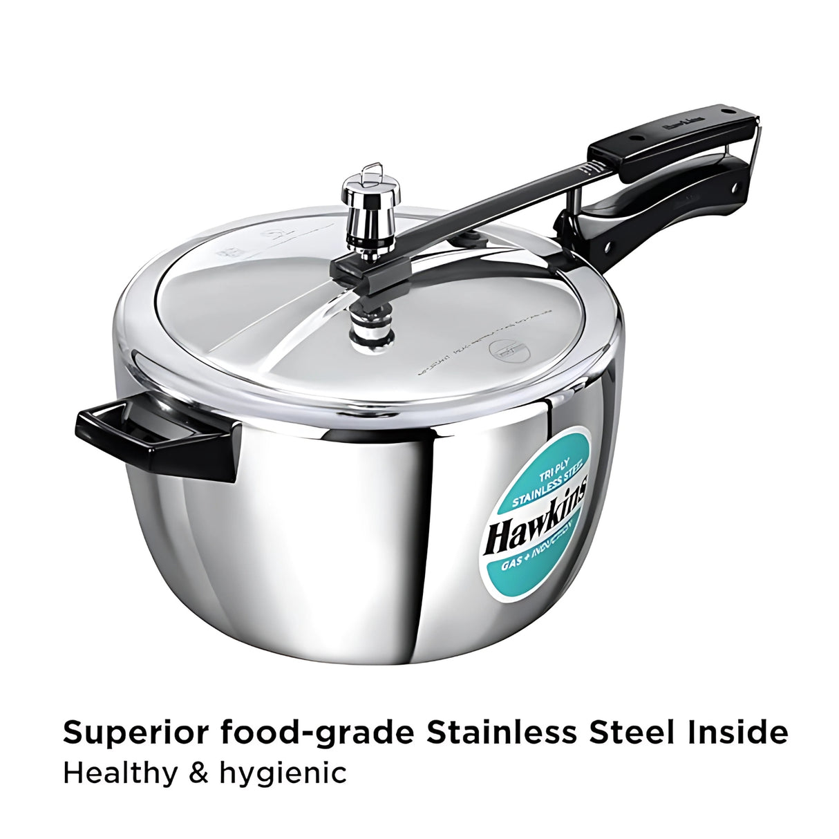 Hawkins Tri-Ply SS Pressure Cooker (HSST7W) 7 L_5