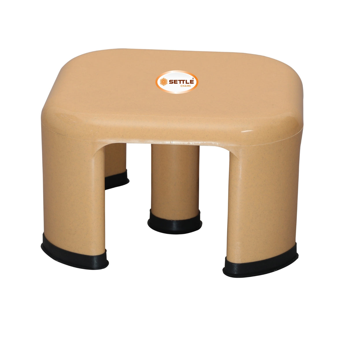 Settle Aura Plastic Foot Stool – Beige