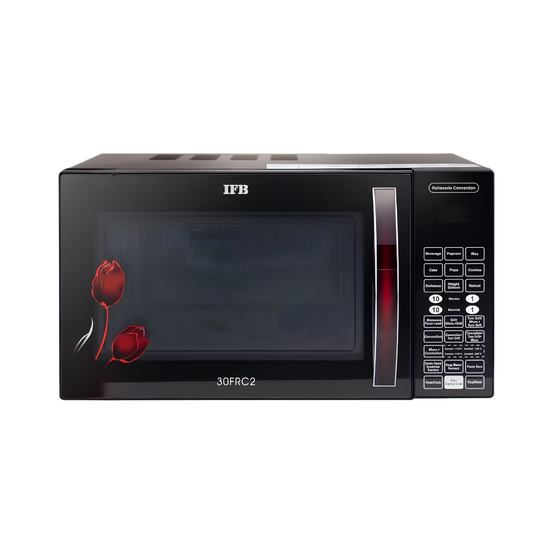 IFB 30FRC2 Convection Microwave Oven 30 L - Black_Front View