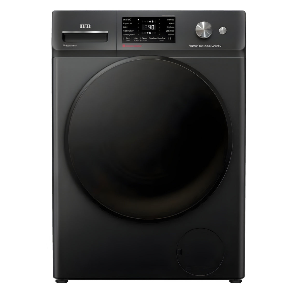 IFB BXN 8014K CMS Front Load Washing Machine 8 kg - Black_1