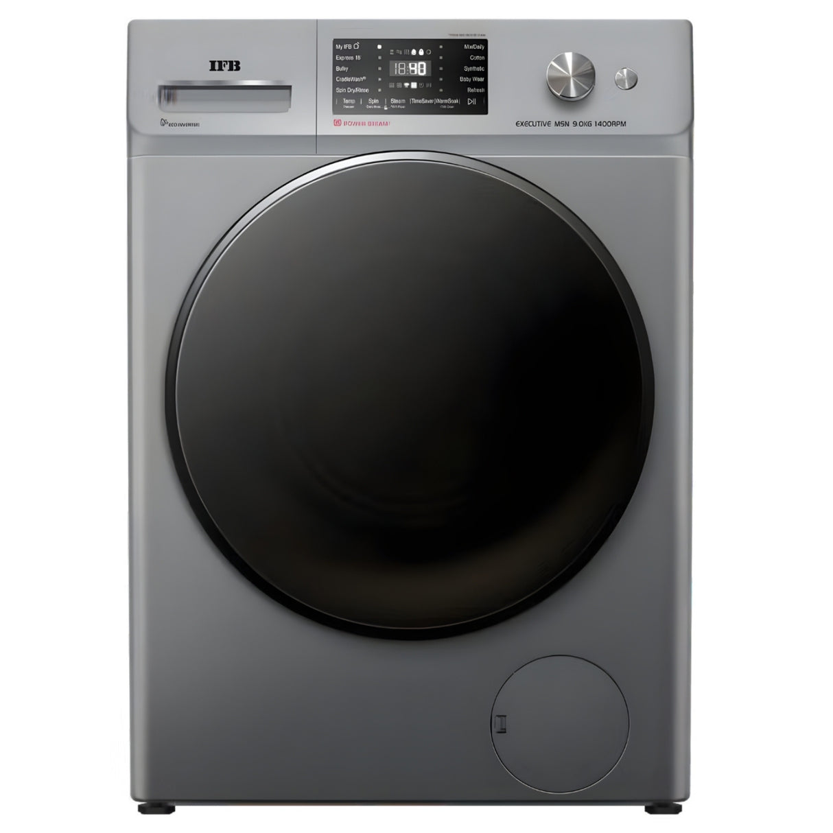 IFB MSN 9014K CMS Front Load Washing Machine 9 kg - Silver_1