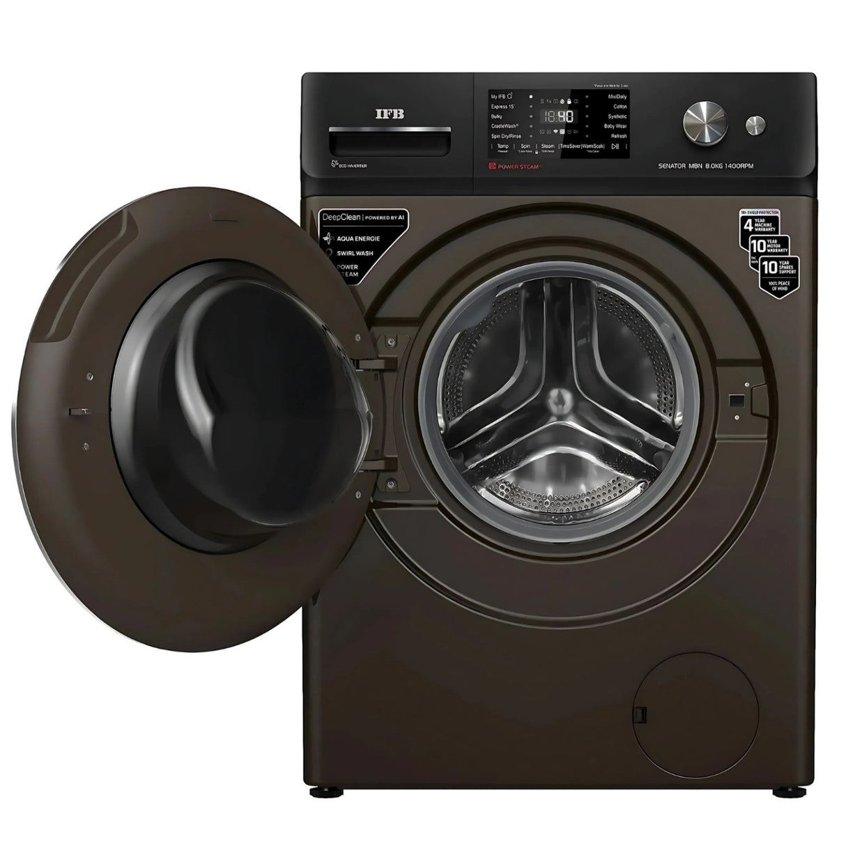 IFB Senator MBN 8014K Front Load Washing Machine 8 kg - Mocha_5