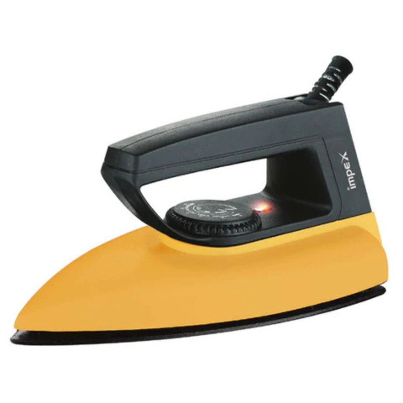 IMPEX - Electric Dry Iron Box SHOWY DX 750 Watts- Black and Yellow