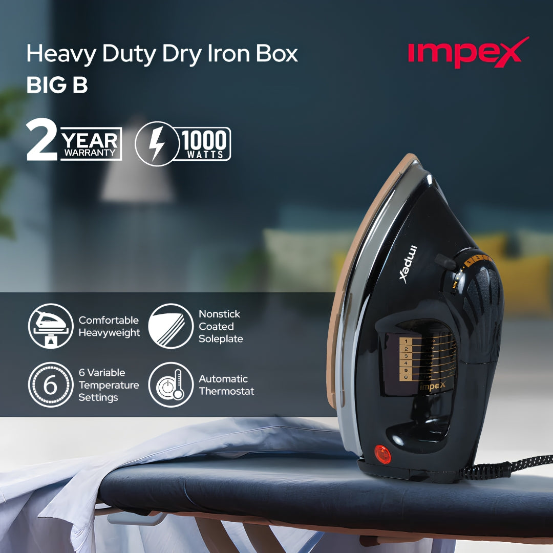 IMPEX ELECTRIC IRON BOX (BIG B) FG20292