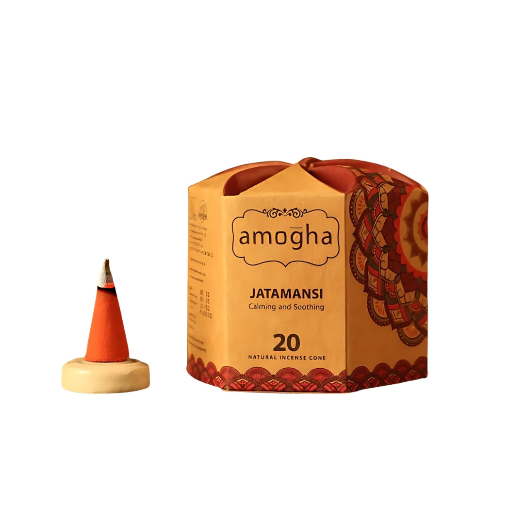IRIS Amogha Incense Cone - Jatmansi_1