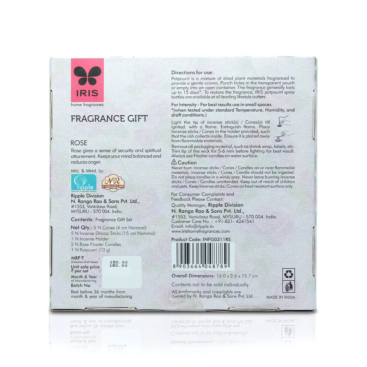 IRIS Gift Set INFG0311RS - Rose_5