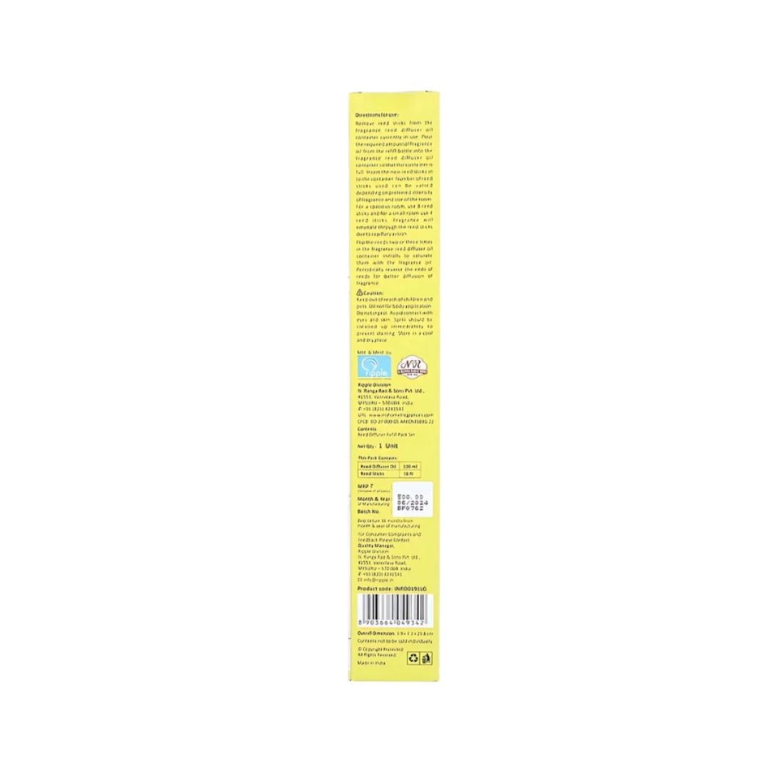 IRIS Reed Diffuser Oil-Lemongrass_Back
