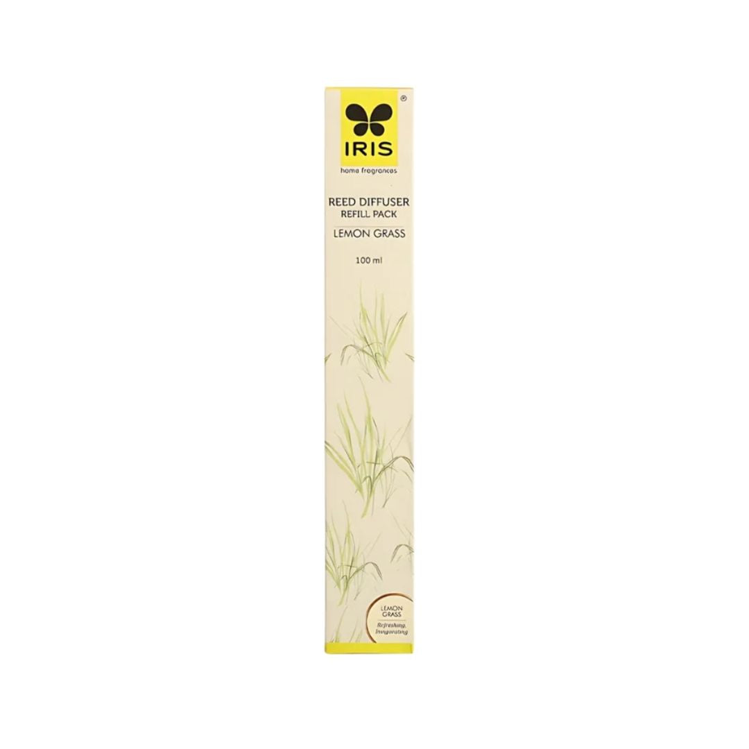 IRIS Reed Diffuser Oil-Lemongrass_Front1