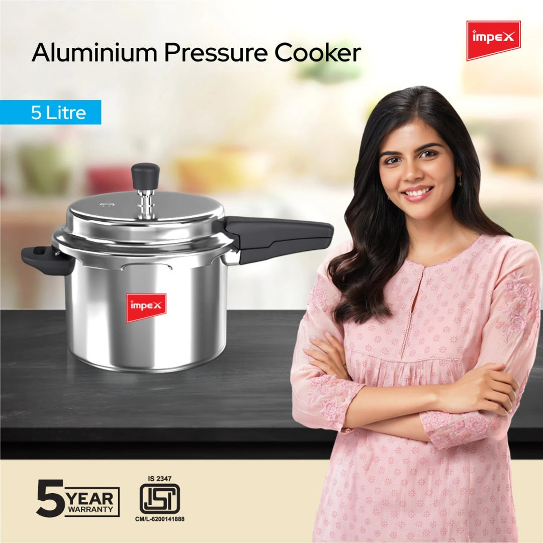 Impex Norma 5 Aluminium Pressure Cooker 5 L_Features1