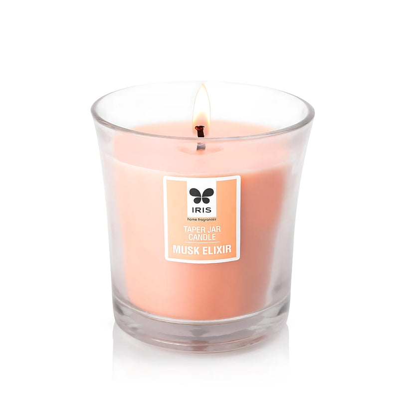 IRIS Taper Jar Candle - Musk Elixir