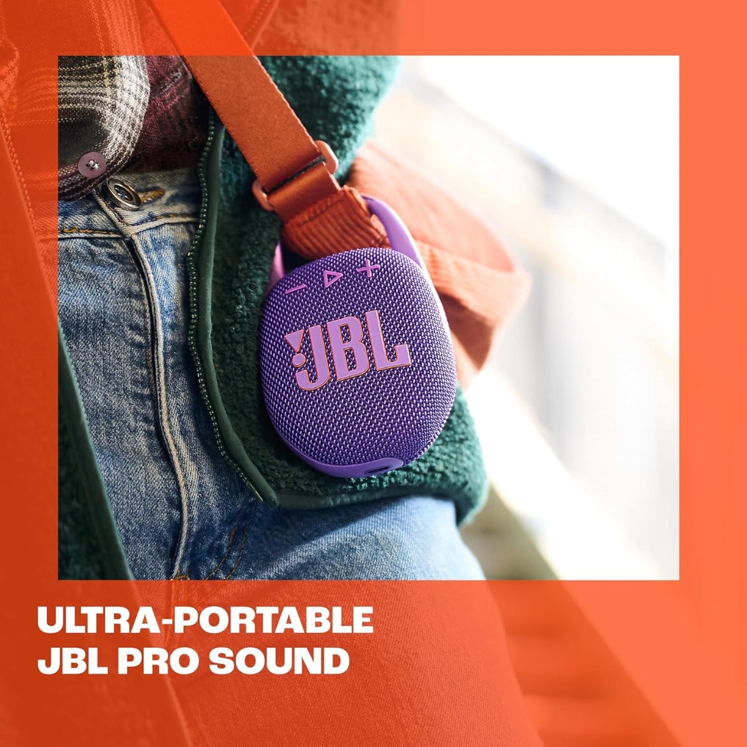 JBL CLIP5 Wireless Ultra Portable Bluetooth Speaker- Red_Features View