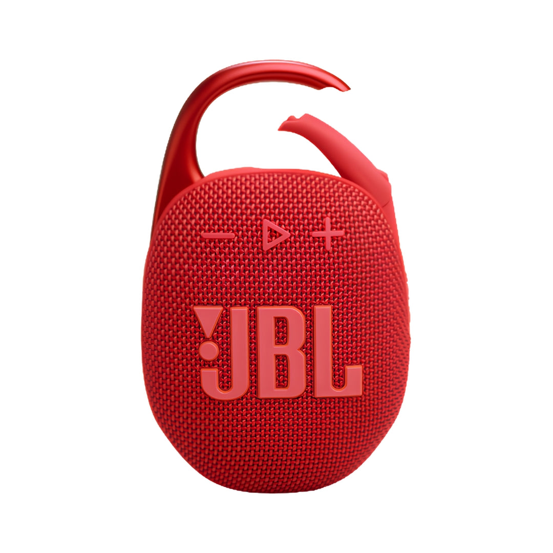 JBL CLIP5 Wireless Ultra Portable Bluetooth Speaker- Red_Front View 1