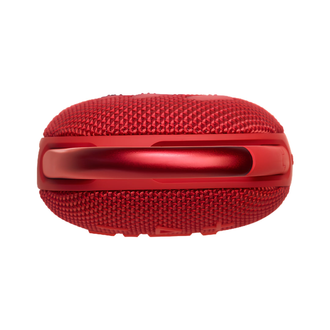 JBL CLIP5 Wireless Ultra Portable Bluetooth Speaker- Red_Top View