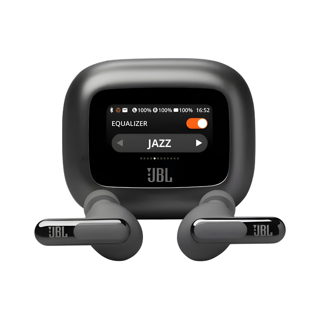 JBL Live Beam 3 True Wireless Earbuds - Black_FrontView