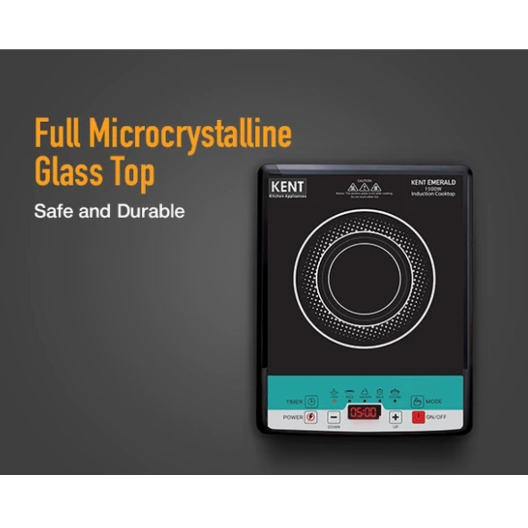KENT EMERALD INDUCTION COOKTOP-1500W5