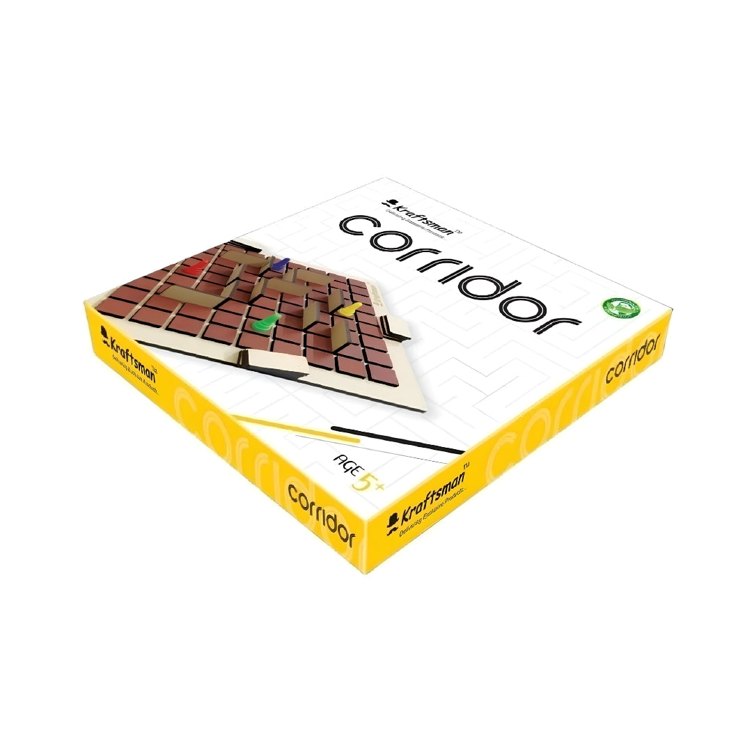 Kraftsman Wooden Corridor Board Game Box View_3