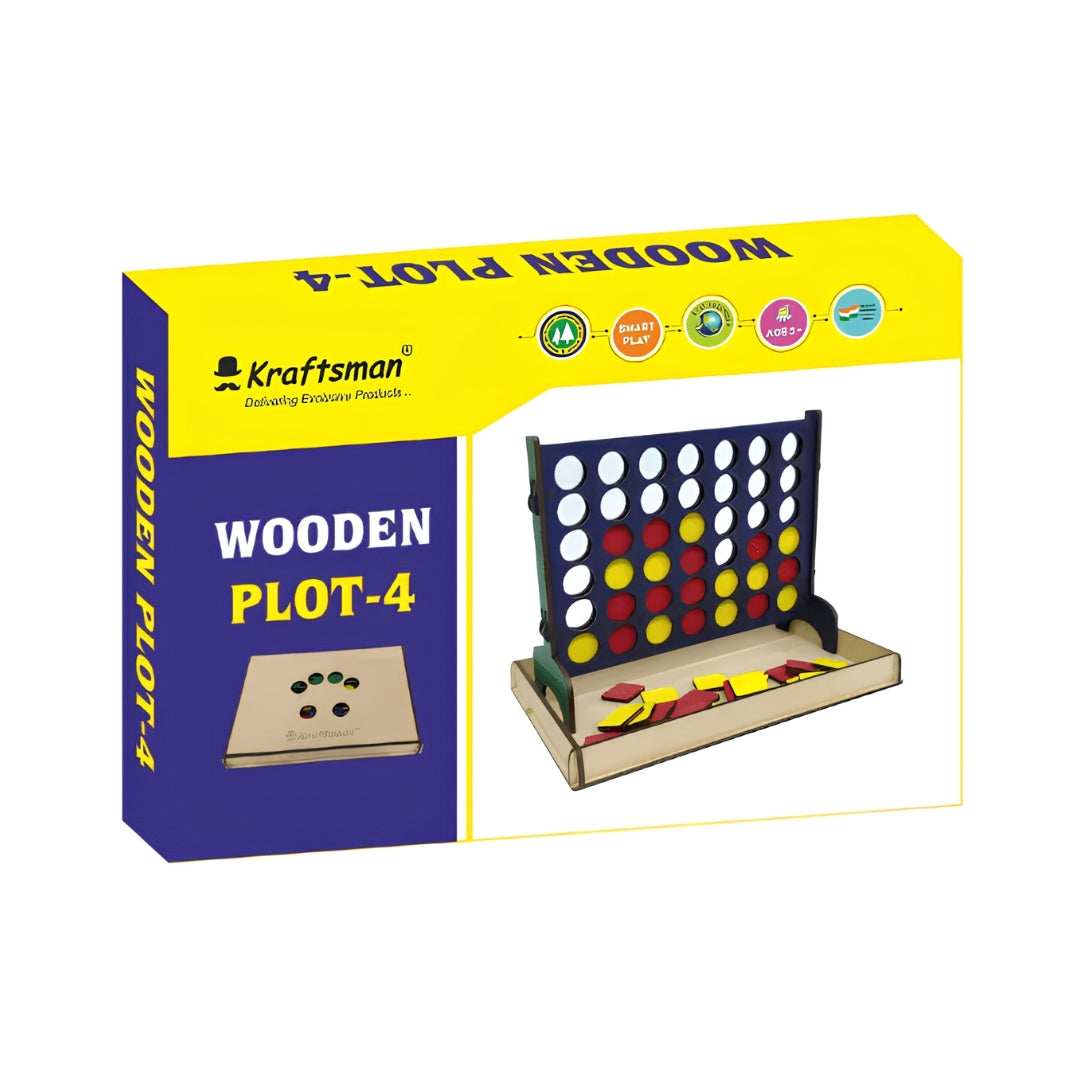 Kraftsman Wooden Plot 4 Board Game Box View_2