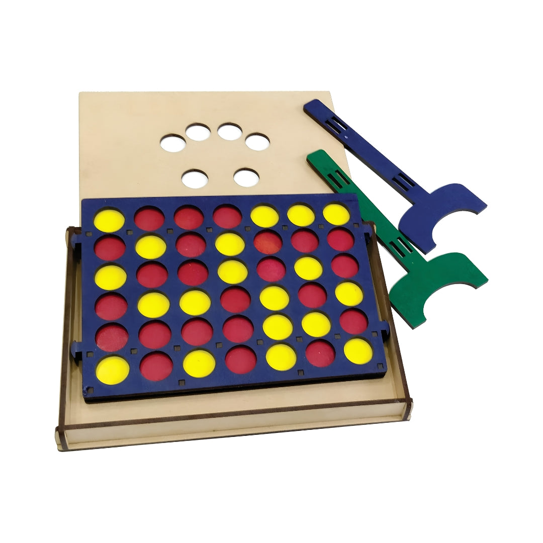 Kraftsman Wooden Plot 4 Board Game In The Box_6