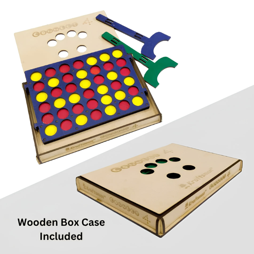 Kraftsman Wooden Plot 4 Board Game In The Box_8