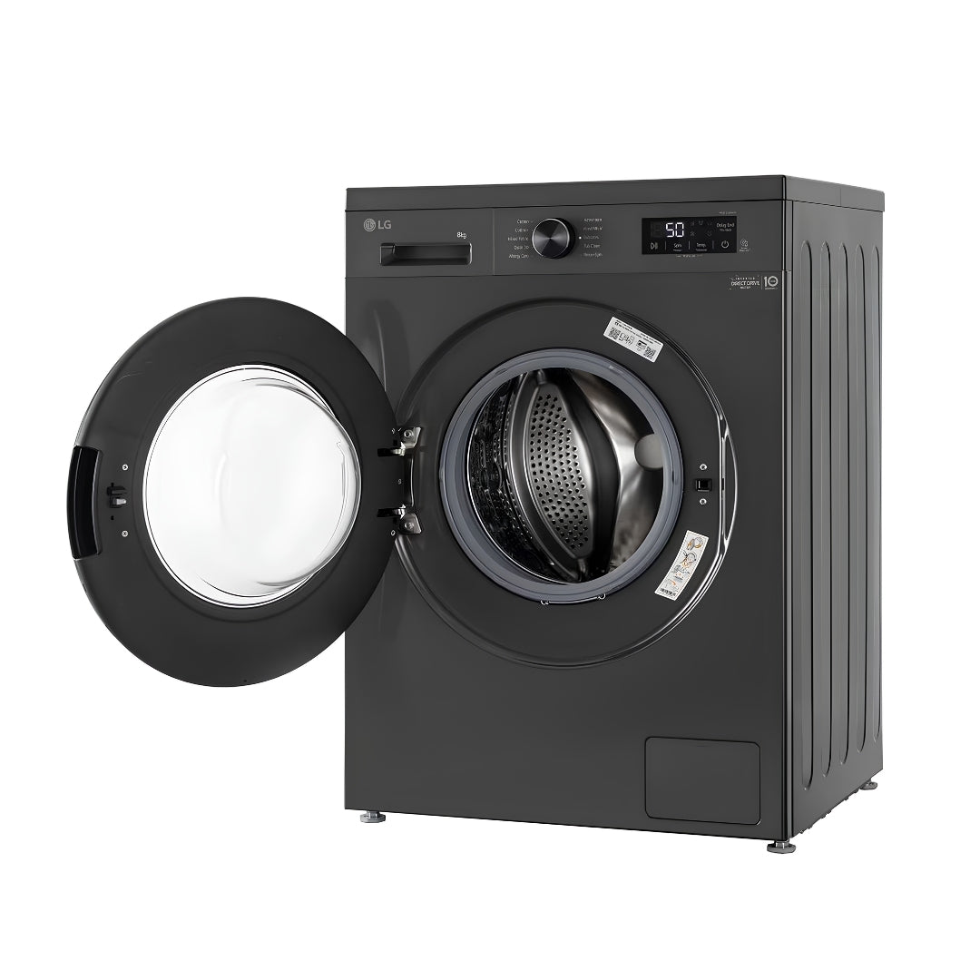 LG Fully Automatic Front Load Washing Machine FHB1208Z2M 8 kg - Middle Black