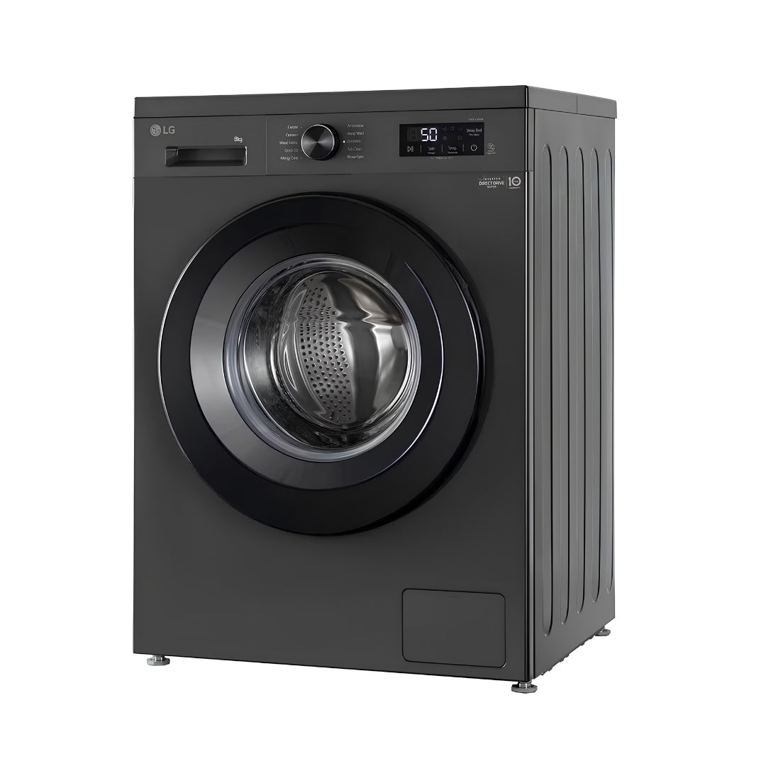 LG Fully Automatic Front Load Washing Machine FHB1208Z2M 8 kg - Middle Black