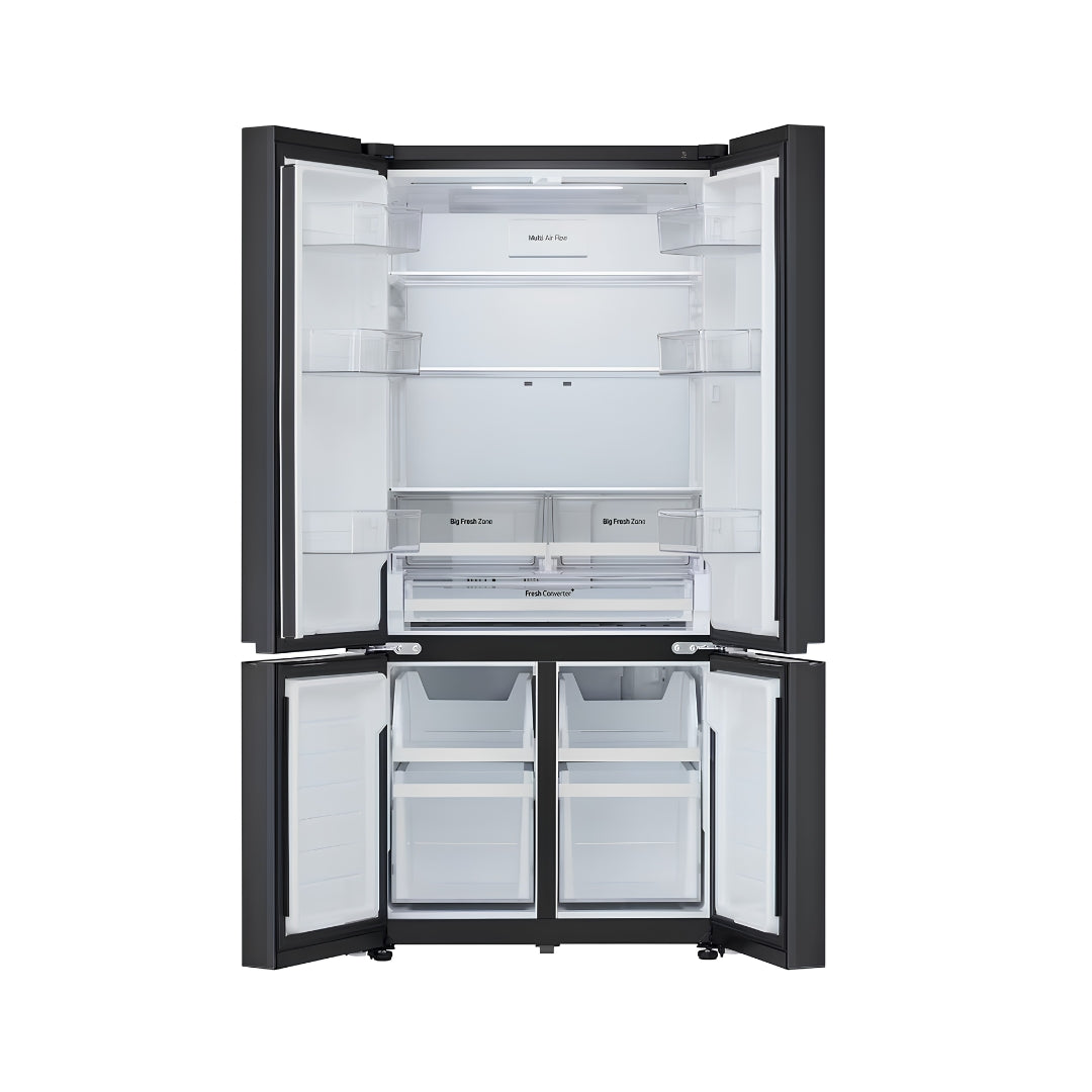 LG 610 L French (4) Door Refrigerator Wi-Fi Convertible GV-B25FFGMB2