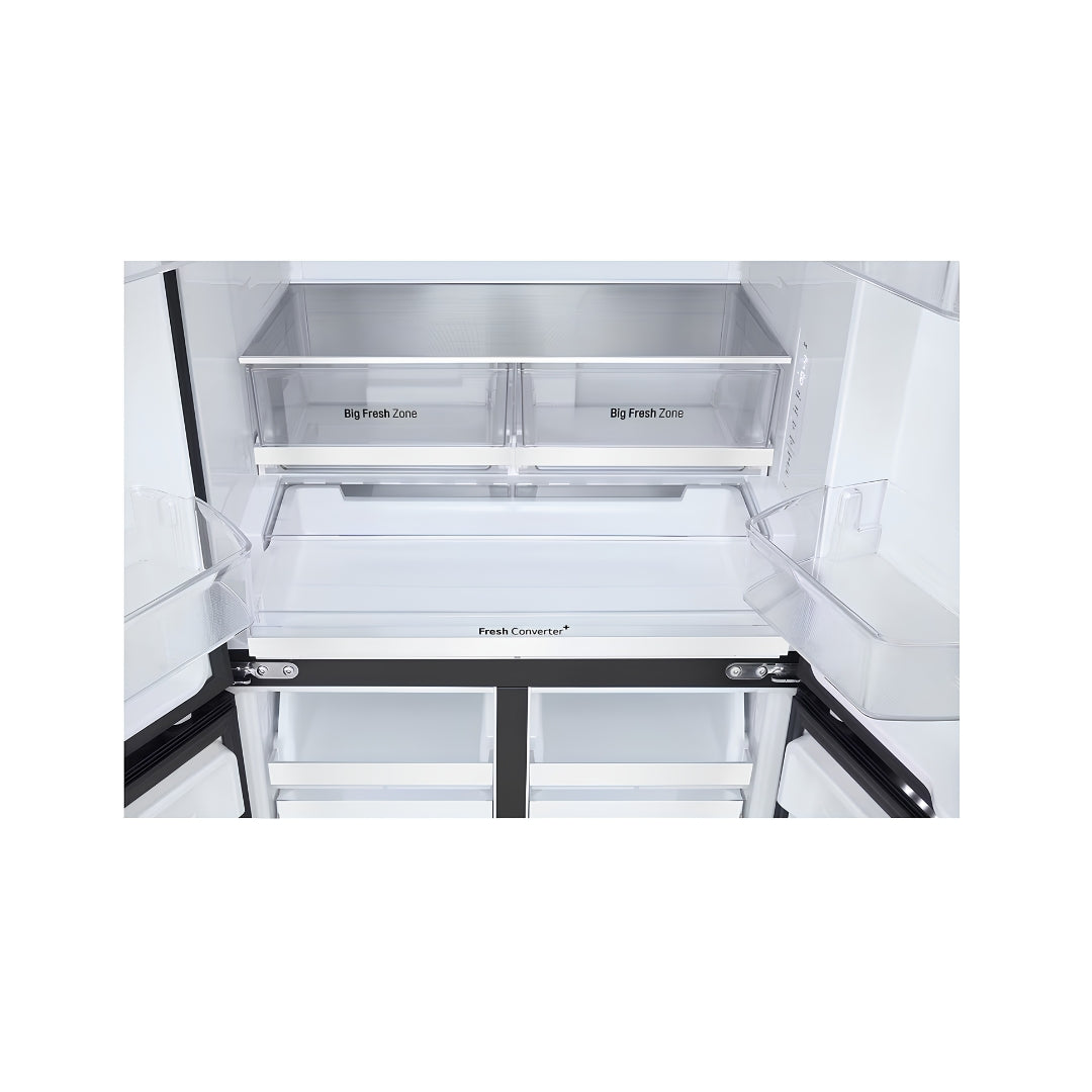 LG 610 L French (4) Door Refrigerator Wi-Fi Convertible GV-B25FFGMB7