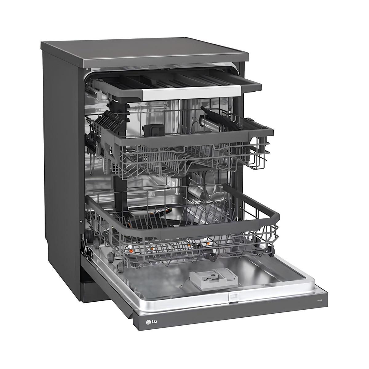 LG DFB435FM Dishwasher 15 Place - Matte Black_5