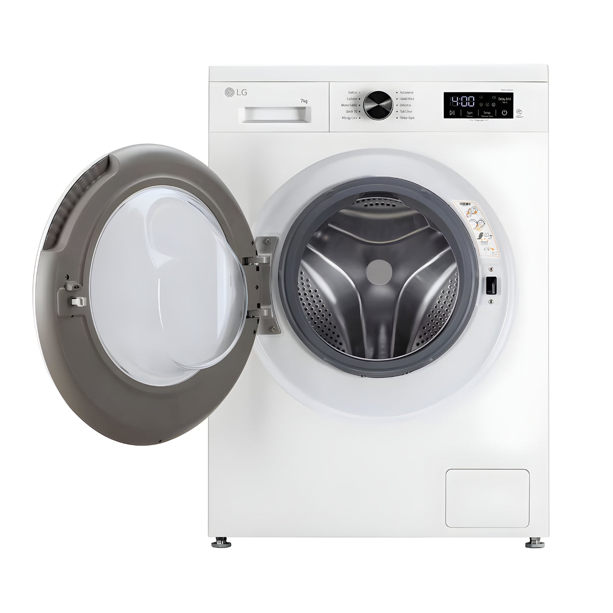 LG FHB1207Z2WB Fully Automatic Front Load Washing Machine 7 kg - White_6