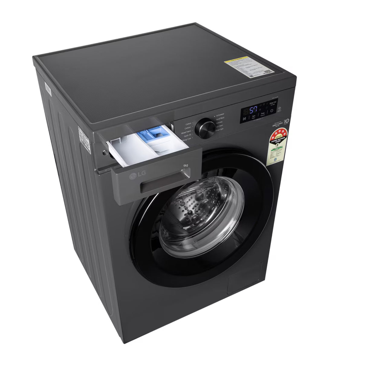 LG FHB1209Z2M Fully Automatic Front Load Washing Machine 9 kg - Black_7