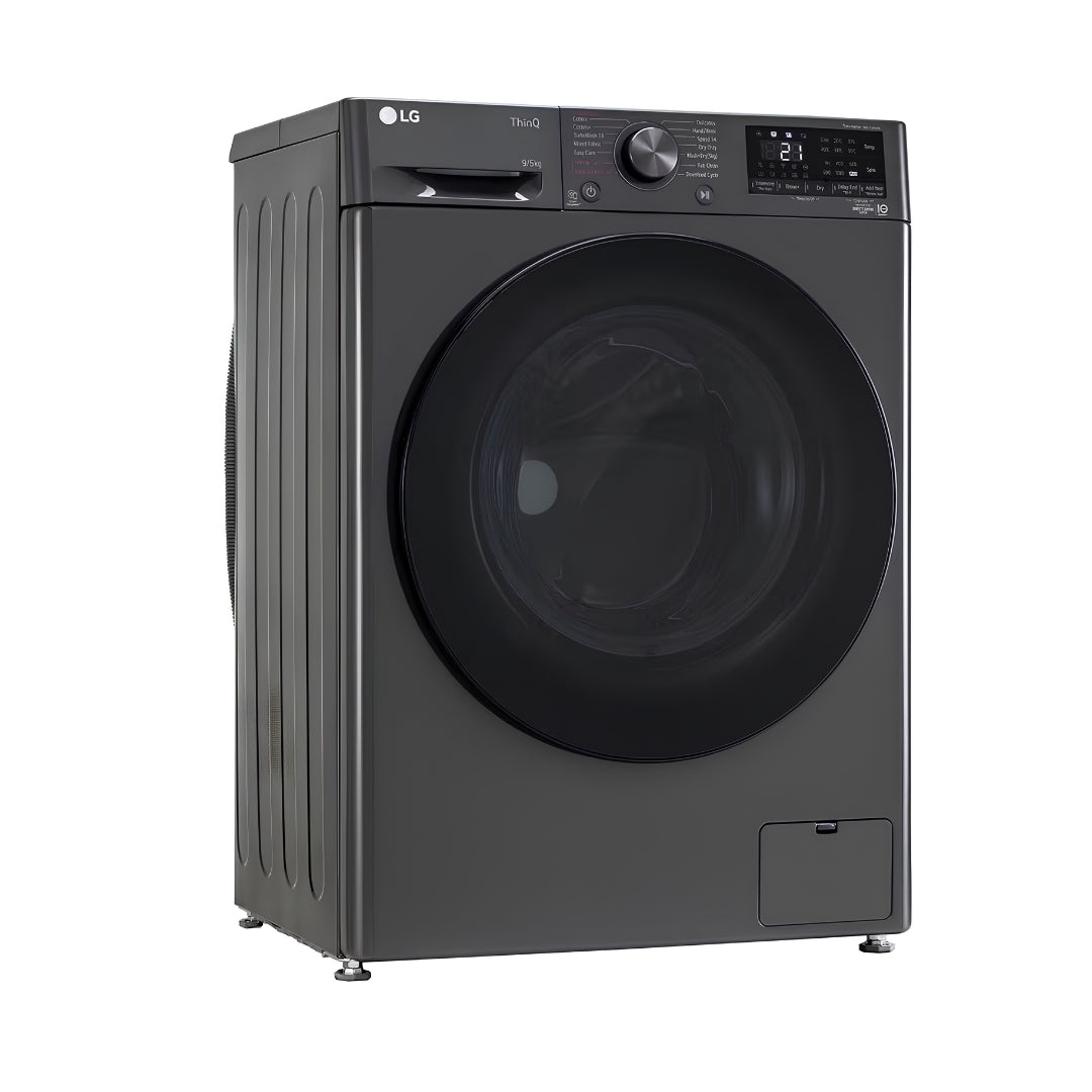 LG FHD0905SWM Fully Automatic Top Load Washer and Dryer Washing Machine 9 Kg - Middle Black_Right View